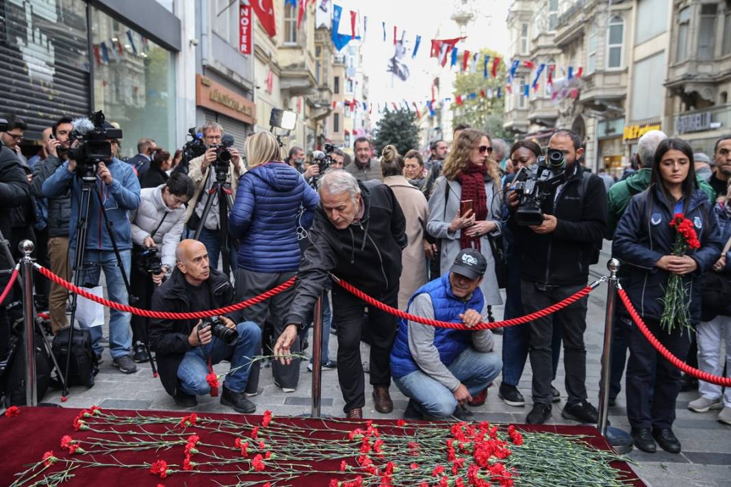 İstiklal Caddesi'ndeki terör saldırısında hayatını kaybedenler anılıyor 15